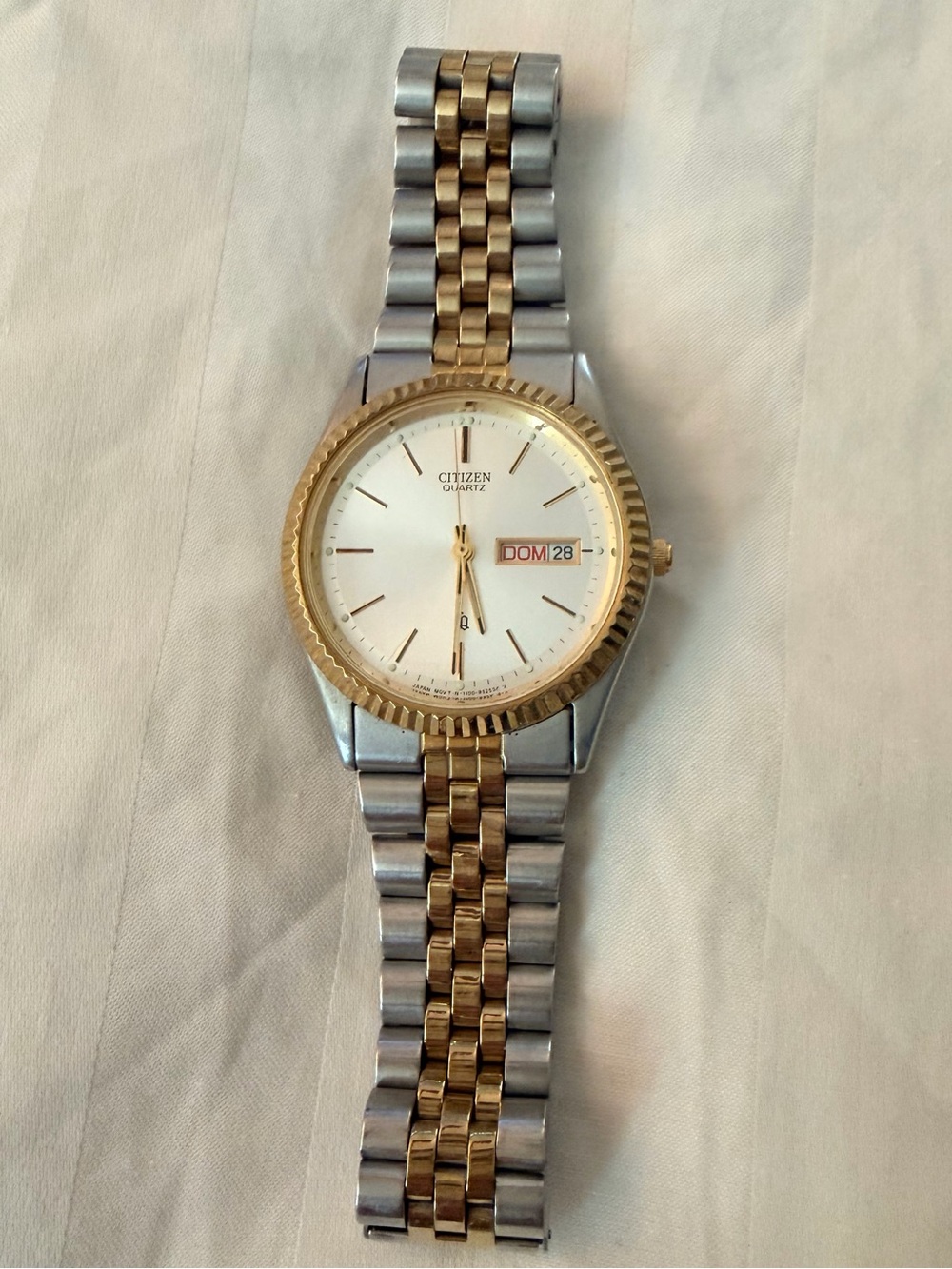 Citizen Presidential Two-Tone Silver & Gold Men's Dress Watch
